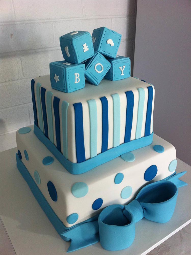 Beautiful Baby Shower Cakes for Boys