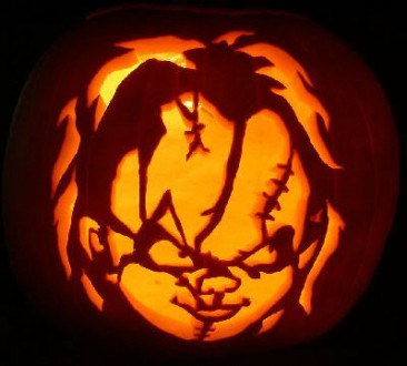 Pumpkin Carving Chucky