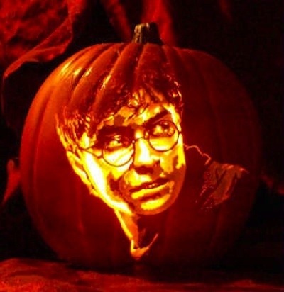 Pumpkin Carving Daniel Radcliffe