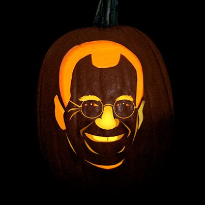 Pumpkin Carving David Letterman