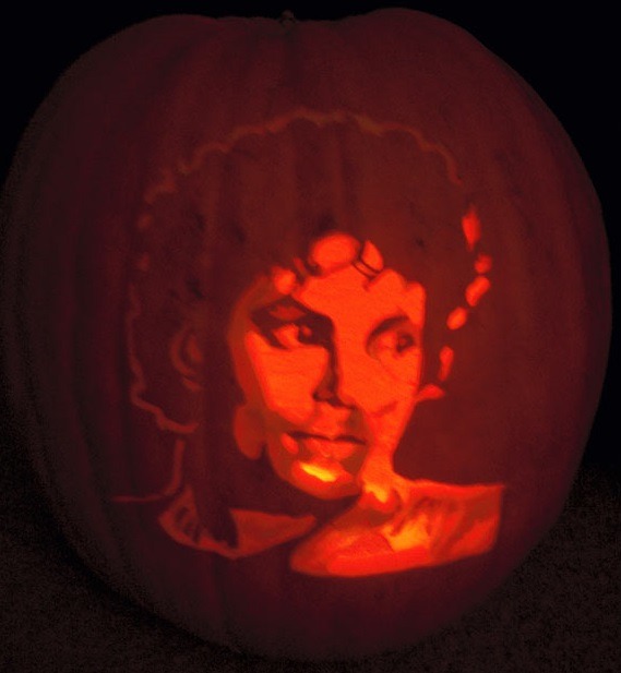 Pumpkin portraits Michael Jackson