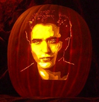 Pumpkin portraits Robert Pattinson