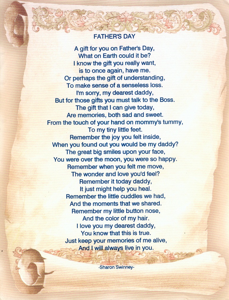 cute fathers day poems