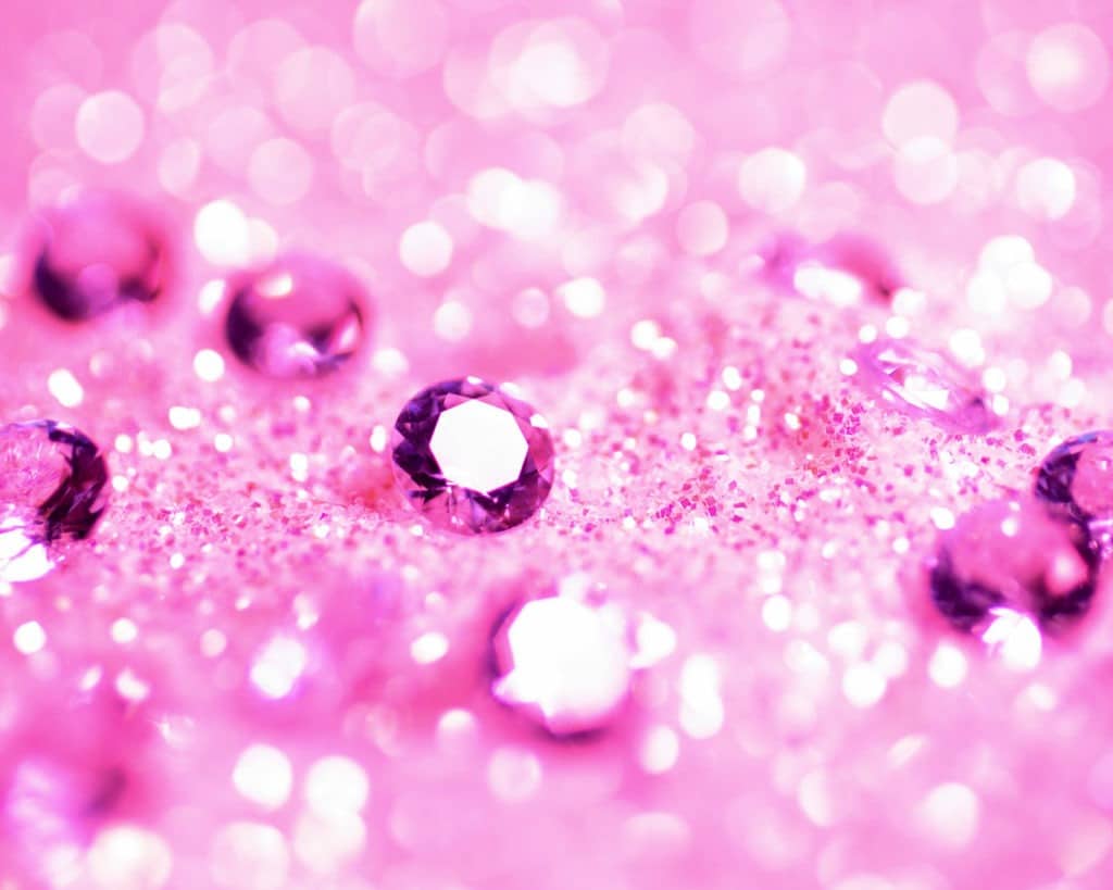 Pink Diamonds Wallpaper