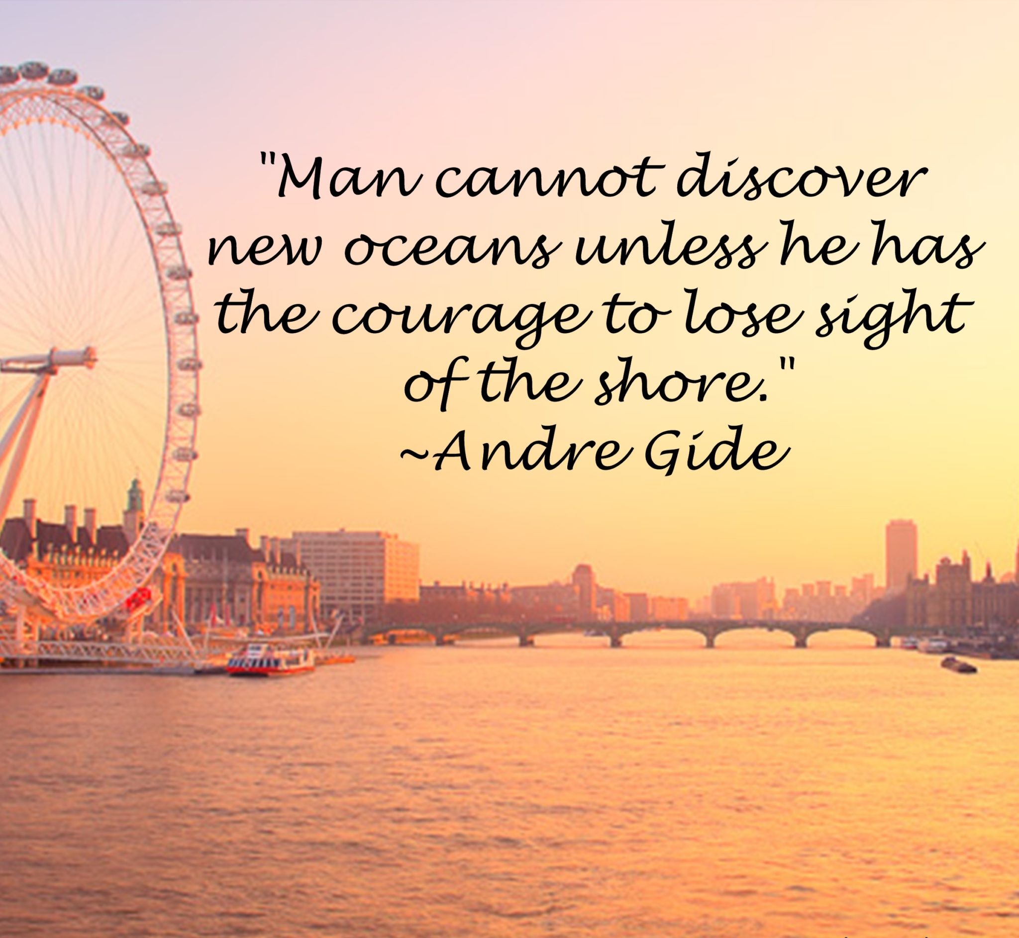 Andre Gide Inspirational quote