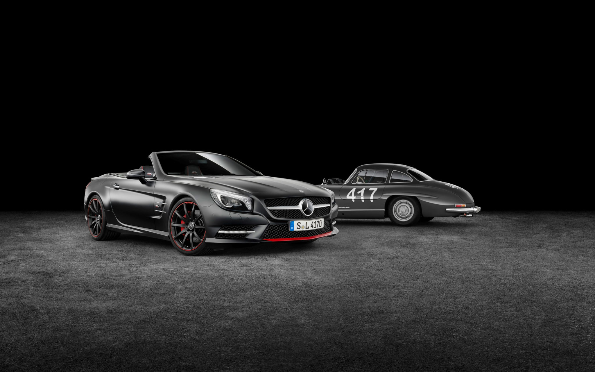 mercedes benz sl mille miglia 417