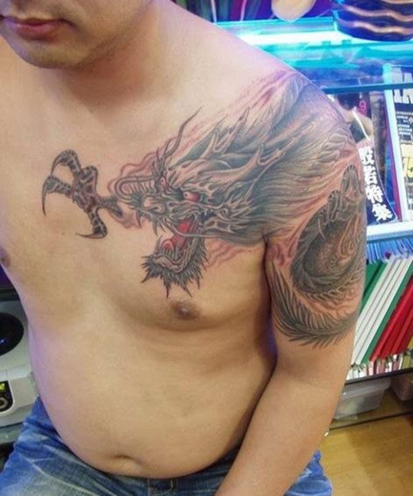 60 Epic Dragon Tattoo Ideas for Men
