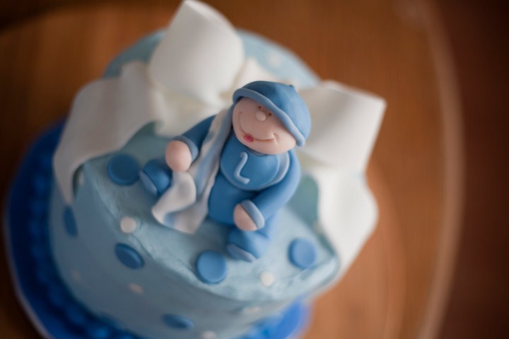 Baby Shower Cake design for Boys