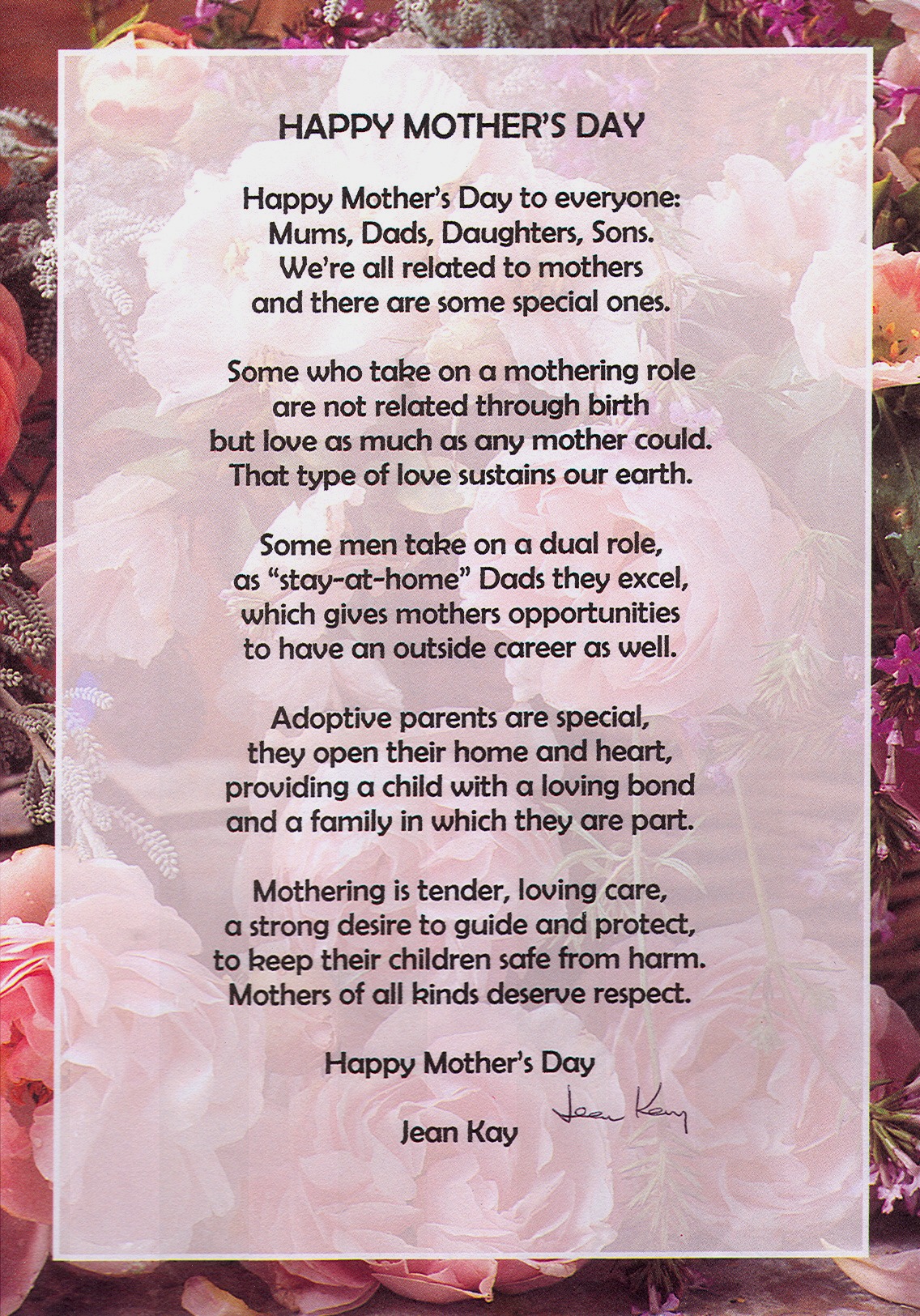 35 Touching Mothers Day Poems From Kids