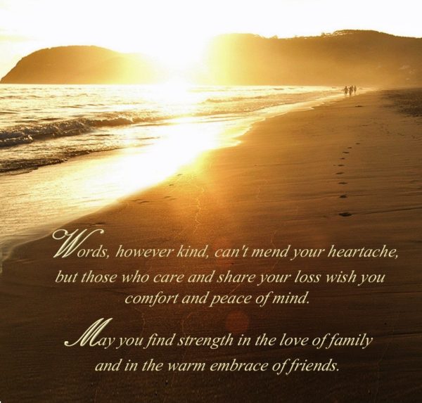25 Sympathy Quotes, Messages & Condolence