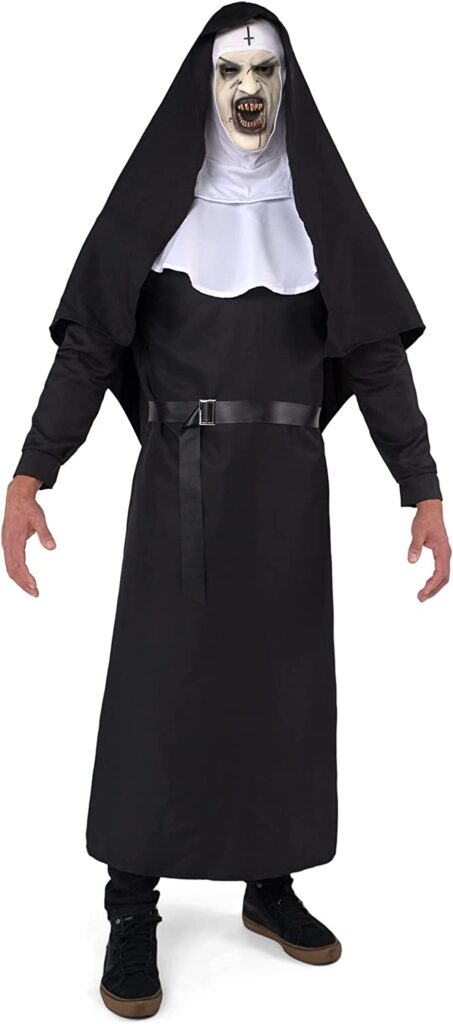 Adult Men Scary Nun Costume