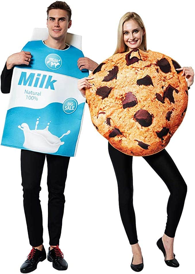 Cookies and Milk Carton Box Costume