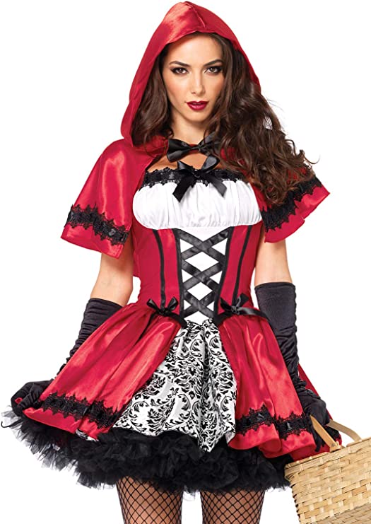 Gothic Red Riding Hood Costume 