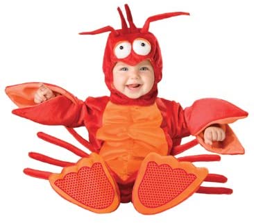 InCharacter Costumes Baby's Lil' Lobster Costume, Red/Orange, Small (6-12 Months)