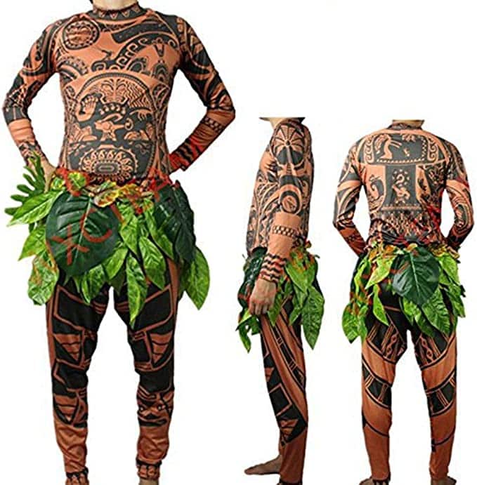 Maui Tattoo Costume 