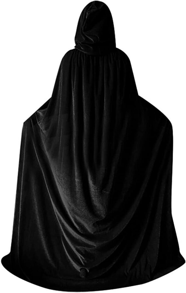 Velvet Cloak with Hood