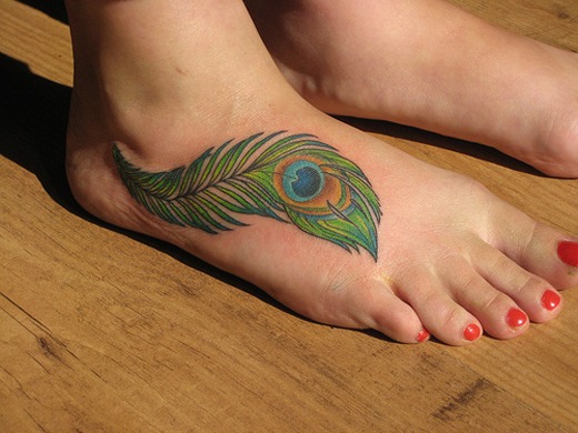 Cute Foot Tattoo 