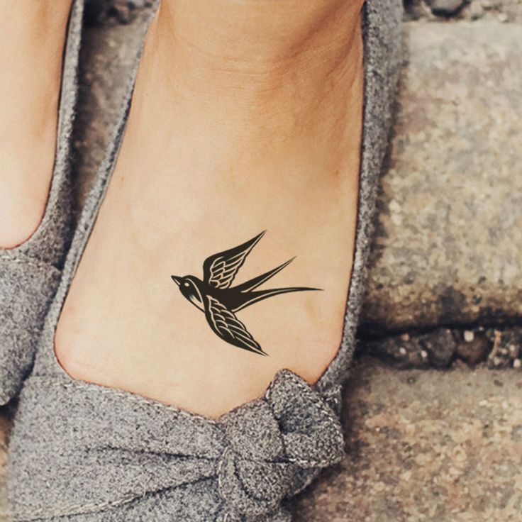 Bird Foot Tattoo