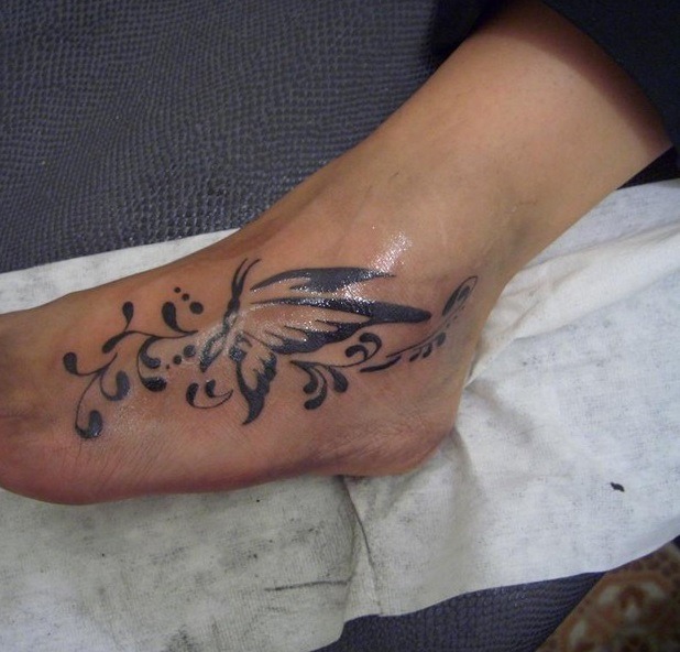 Creative Foot Tattoo