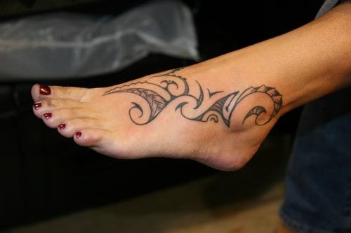 Foot Tattoo Idea