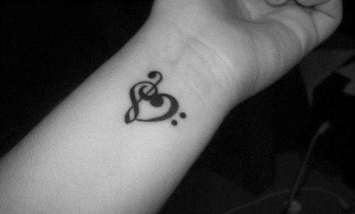 Musical Note Tattoo