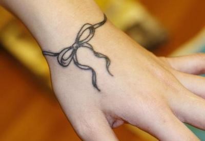 Simple Wrist Tattoo