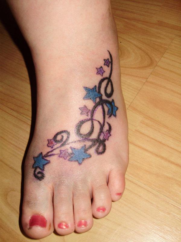 Foot Tattoo Design