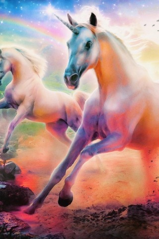 unicorns Phone Wallpaper