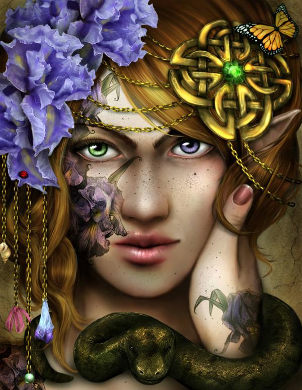 The wild iris RomanticFae