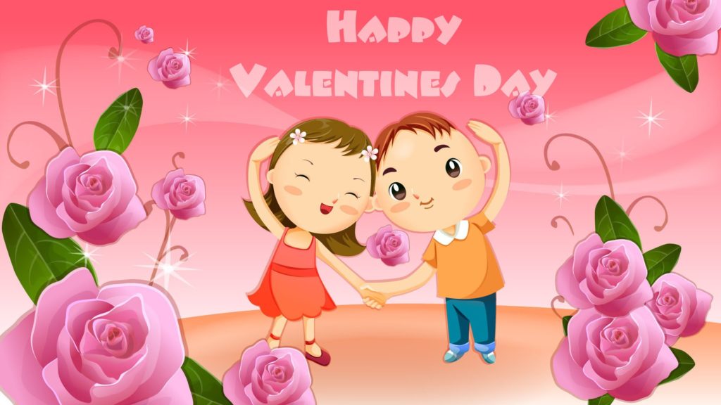 Valentine Day kids