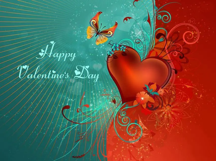 beautiful happy valentines day