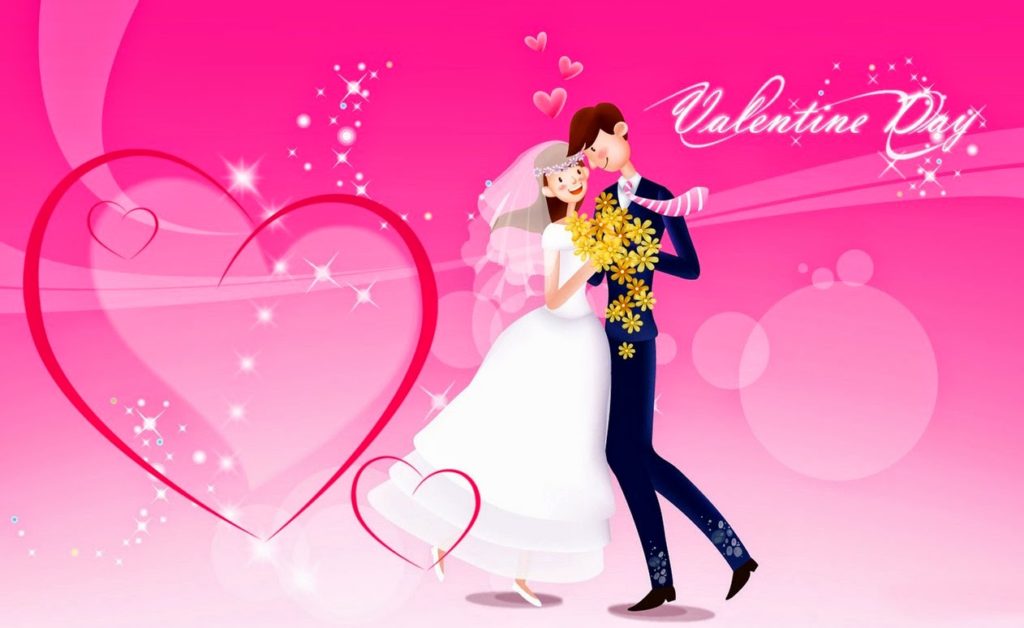 happy valentines day wedding