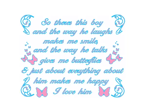 love poem for him