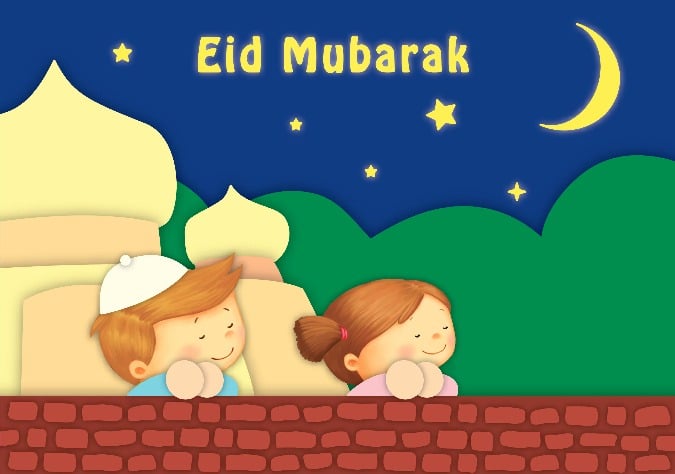 Eid Mubarak for kids