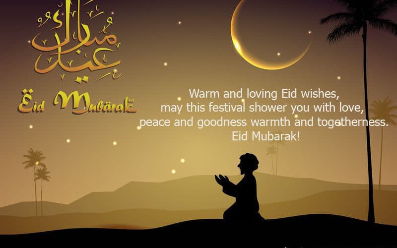 Happy eid message