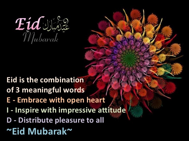 Colorful Eid Card