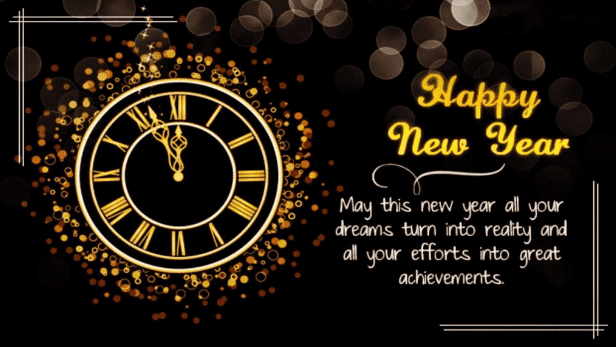 Happy new year wishes greetings