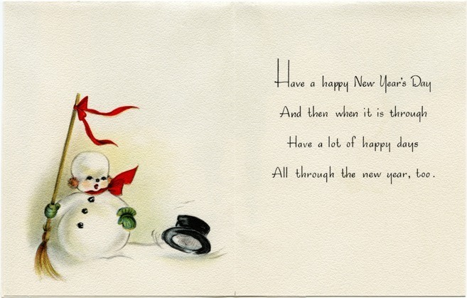 happy new year wish card