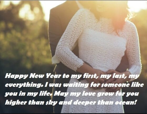 new year wish for lovers