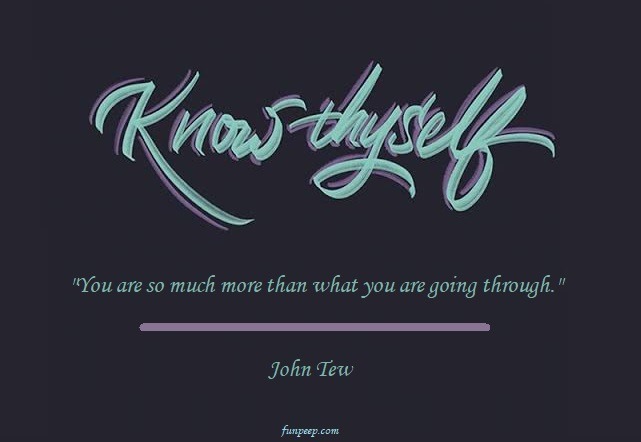 know thyself quote