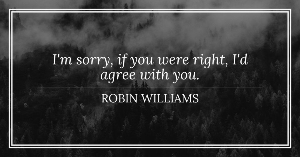 Robin William Funny Quote