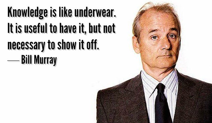bill Murray funny quote