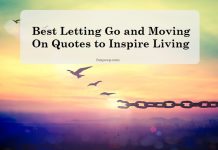 letting go moving on