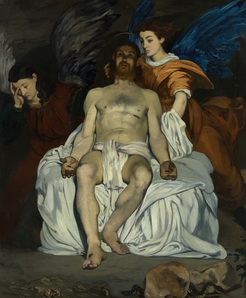 "The Dead Christ" by Degas