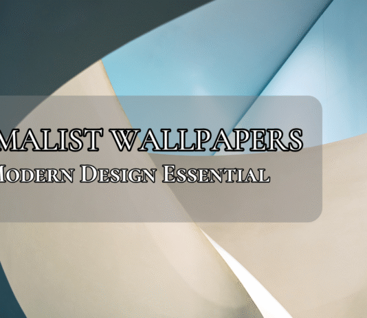 minimalist wallpaper modern design essential
