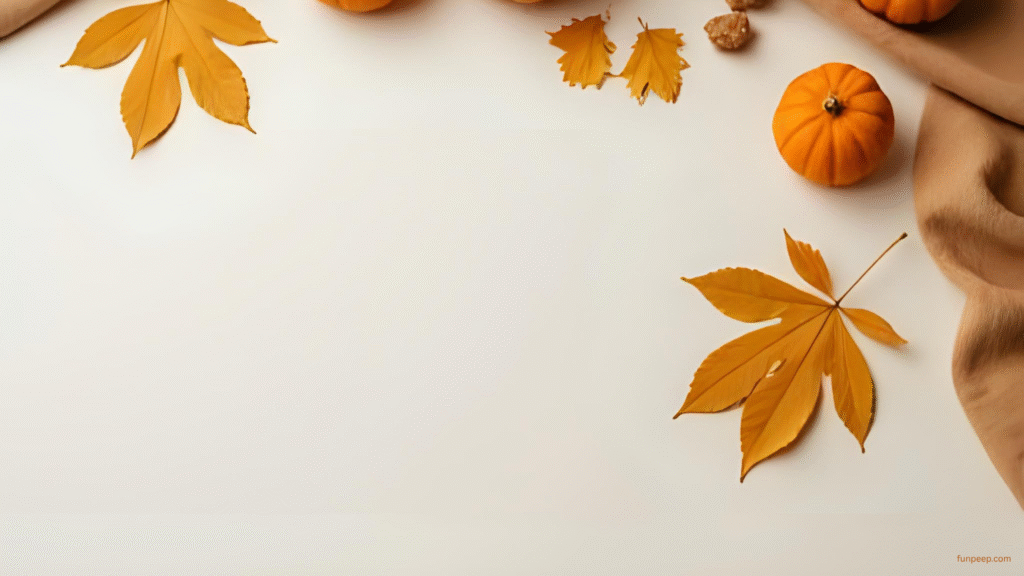 Autumn Minimalist desktop wallpaper