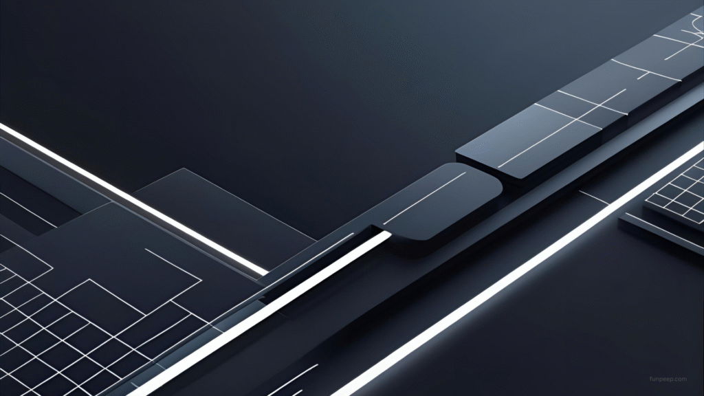Tech-inspired grid wallpaper