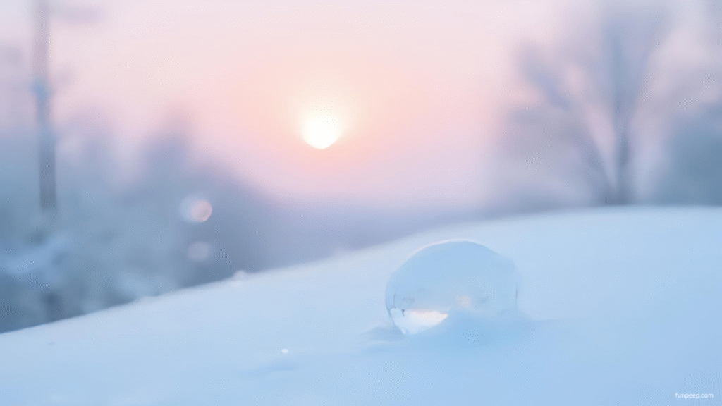 Winter Minimalist Wallpaper