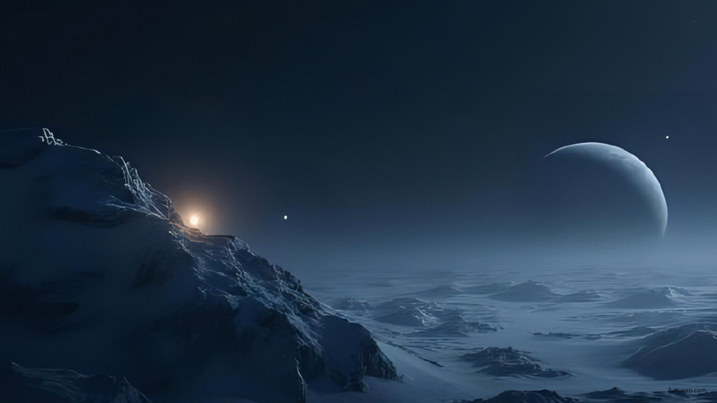 abstract space minimalist wallpaper