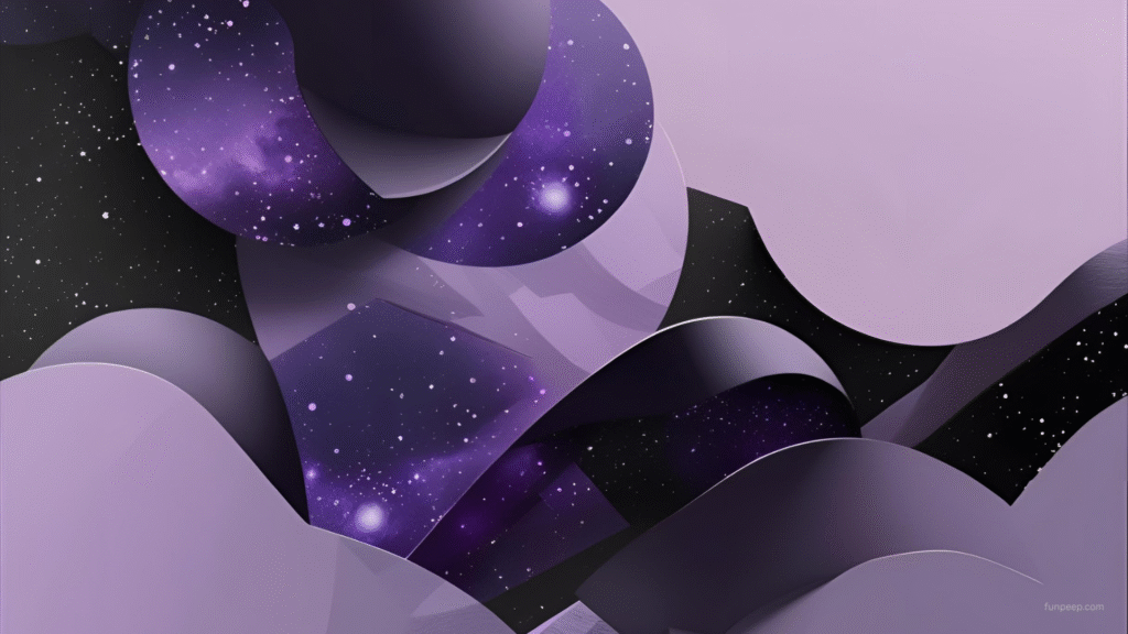 abstract galaxy minimalist wallpaper